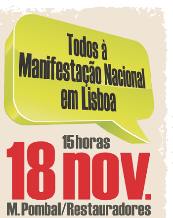 Manifestacao 18 Novembro