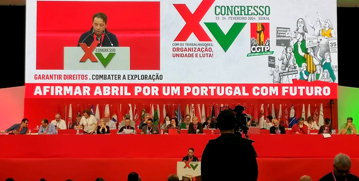 XV Congresso CGTP-IN 2024