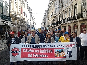 12 Abril - Marcha de indignacao e protesto de reformados