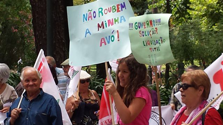 Protesto jardim estrela - 24 de Julho