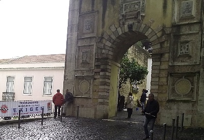 Castelo S. jorge - arco reduzido