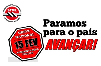 15 fevereiro - Greve Nacional da Administracao Publica