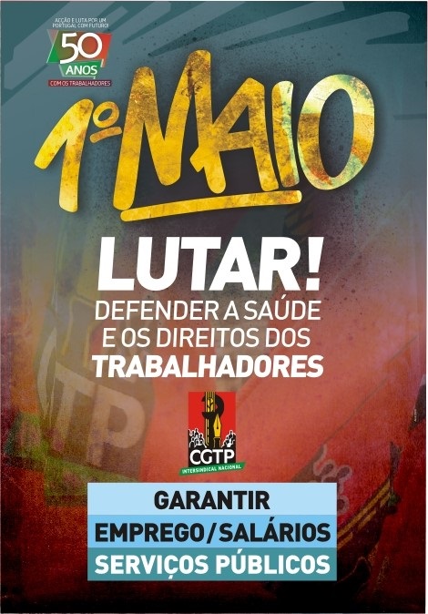 cartaz 1 maio 2020