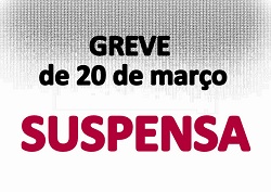 greve suspensa imagem