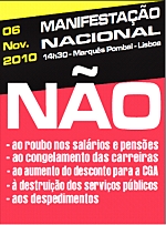 Cartaz Manifestação